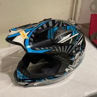 Casco integrale moto cross