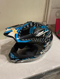 Casco integrale moto cross