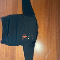 Calvin Klein Jeans – Felpa nera CK (Taglia M)