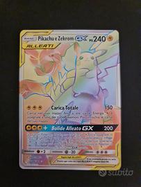 Pikachu e zekrom gx hyper gioco di squadra 
