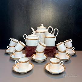 Servizio Caffè Ginori mod Impero decoro Volga