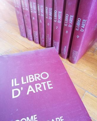 Libri storia dell'arte - 10 volumi 