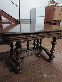 tavolo antico francese fine '800