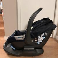 Ovetto Inglesina blu + base