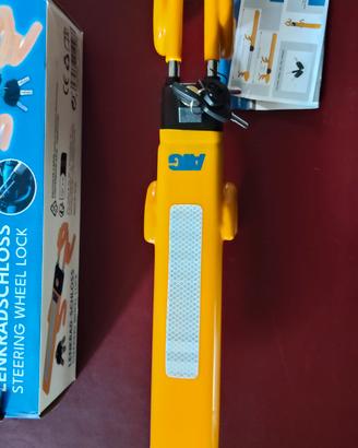 Bloccasterzo Auto ATG – Acciaio Temperato (SUV/Cam