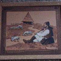 Quadro pastore sardo