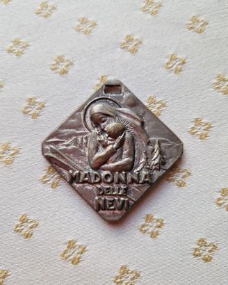 Medaglia Votiva Bronzo Madonna delle Nevi