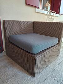 poltrona da giardino/ terrazzo