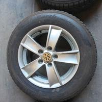 CERCHI VOLKSWAGEN  15" COMPLETI DA GOMME INVERNALI