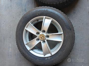 CERCHI VOLKSWAGEN  15" COMPLETI DA GOMME INVERNALI