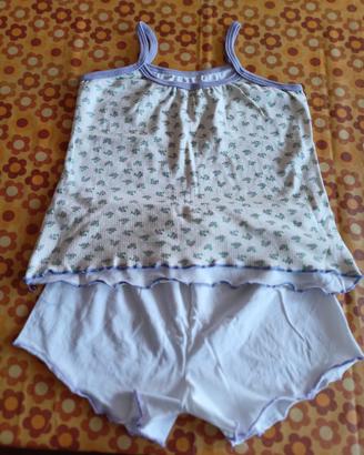 Pigiama donna corto 