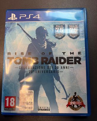 Rise of the Tomb Raider 20year celebration PS4