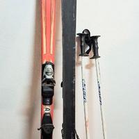 Sci seconda mano per sciare lotto 5 pezzi sport