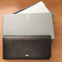 Portafoglio Nava Epi Leather, nuovo vera pelle