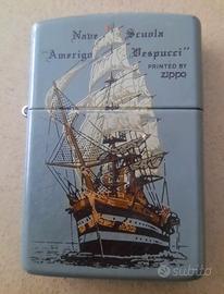 Zippo Lighter Amerigo Vespucci Grigio