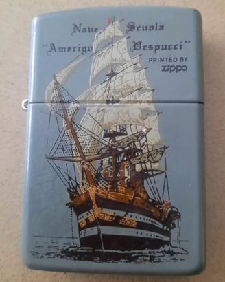 Zippo Lighter Amerigo Vespucci Grigio