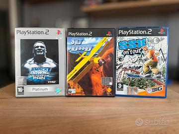 Lotto 3 Giochi PS2 PlayStation 2 Sport / Azione 🎮