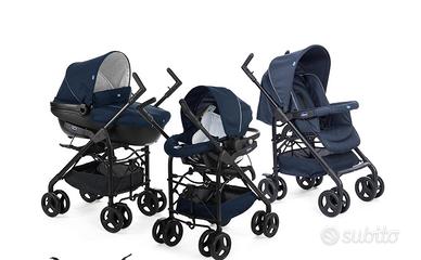 Trio chicco sprint blue passion
