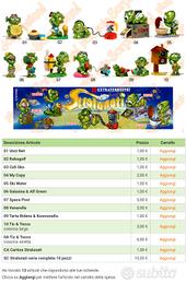 sorpresine Kinder serie Stralunati