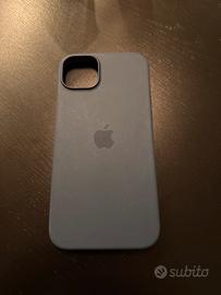 COVER SILICONE ORIGINALE APPLE IPHONE 14 PLUS BLUE