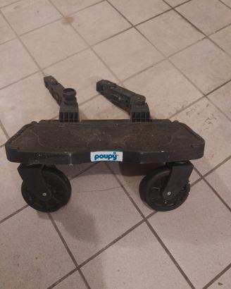 Pedana poggiapiedi per passeggino Poupy