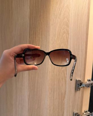 Occhiali da sole neri Hello Kitty Donna