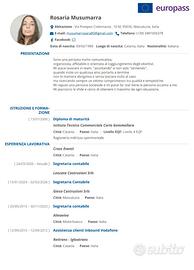 Segretaria/contabile/amministrazione