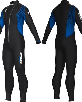 Muta Cressi Velvet Man 3mm Taglia L/4 - Monopezzo