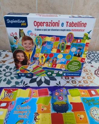 Gioco operazioni e tabelline