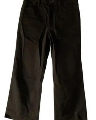 JIL SANDER pantaloni a sigaretta tg 36 neri