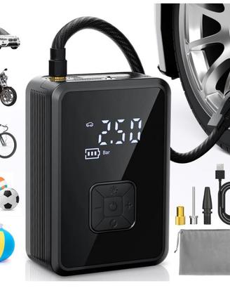 Oasser Mini Compressore Aria Portatile Auto, 150PS