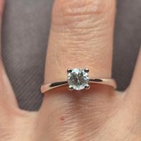 Anello Diamante Solitario 0.39ct