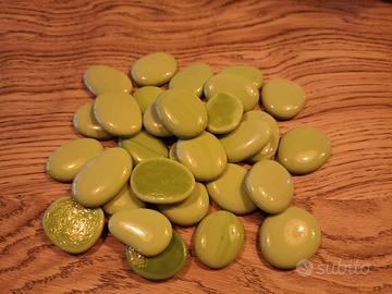 sassi decorativi verde mela