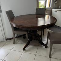 Tavolo allungabile legno massiccio