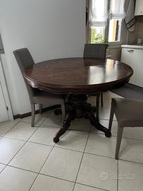 Tavolo allungabile legno massiccio