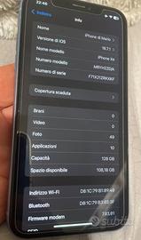 iPhone XR celeste 128 GB perfetto batteria nuova