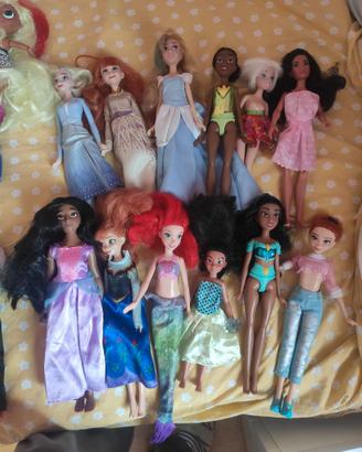 12 Barbie Disney Principesse Originali Mattel