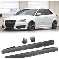 MINIGONNE LATERALI AUDI A3 8P 03-11 3 PORTE LOOK S