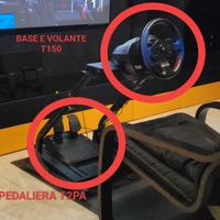 Volante e pedaliera thrustmaster t150 LEGGERE BENE