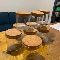 Barattoli vetro tappo sughero