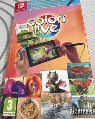 COLORS LIVE GIOGO NINTENDO SWITCH CONPLETO