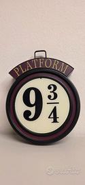 Insegna Platform 9¾ Harry Potter Nuovo