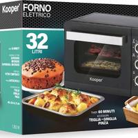 Forno Elettrico Fornetto Capacità 32 - 1380W
