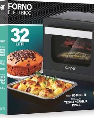 Forno Elettrico Fornetto Capacità 32 - 1380W