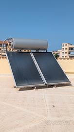 Scaldabagno boiler 300 litri con pannelli solari