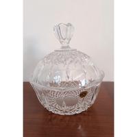 Portaoggetti in cristallo vintage 