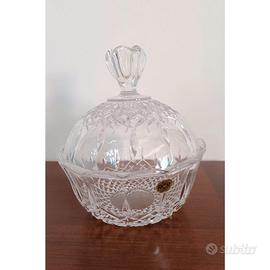 Portaoggetti in cristallo vintage 