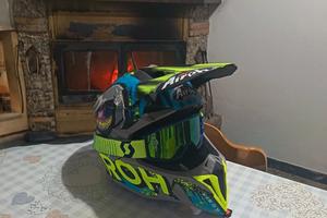 casco airoh+ maschera scott