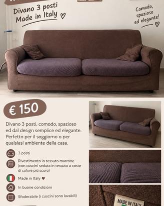 Divano 3 posti