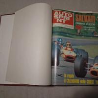 Autosprint riviste 1971 annata completa rilegata